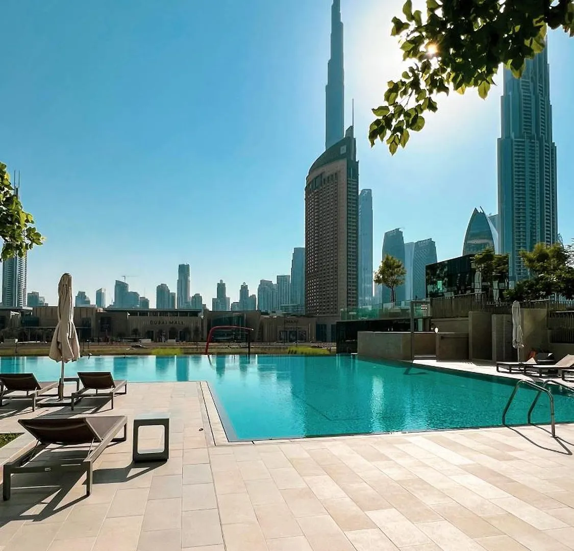 Premium 2 Bedroom High-Floor Apartment Offering Spectacular Burj Khalifa & Fountain Views, Steps Away From Dubai Mall - Downtown Dubai By Stayfinity - Max 8 Guests 0*,