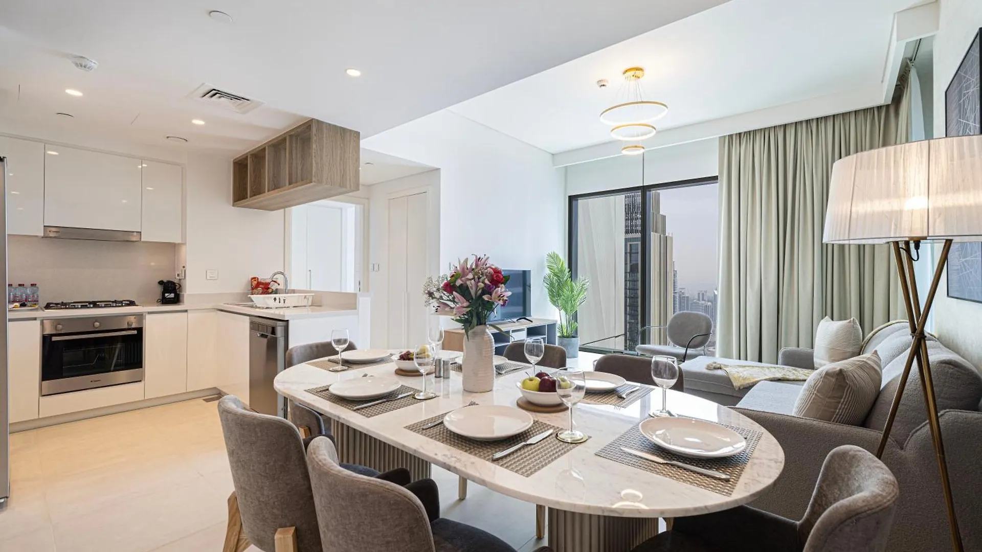Premium 2 Bedroom High-Floor Apartment Offering Spectacular Burj Khalifa & Fountain Views, Steps Away From Dubai Mall - Downtown Dubai By Stayfinity - Max 8 Guests 0*,  United Arab Emirates